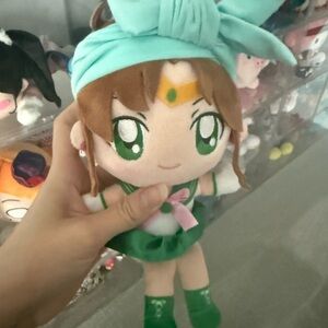 Sailor Moon Jupiter 8" Plush Stuffed Toy Doll Naoko Takeuchi Toei
